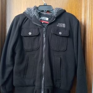 North Sportif Heavy Kids Black Jacket XL (18-20)